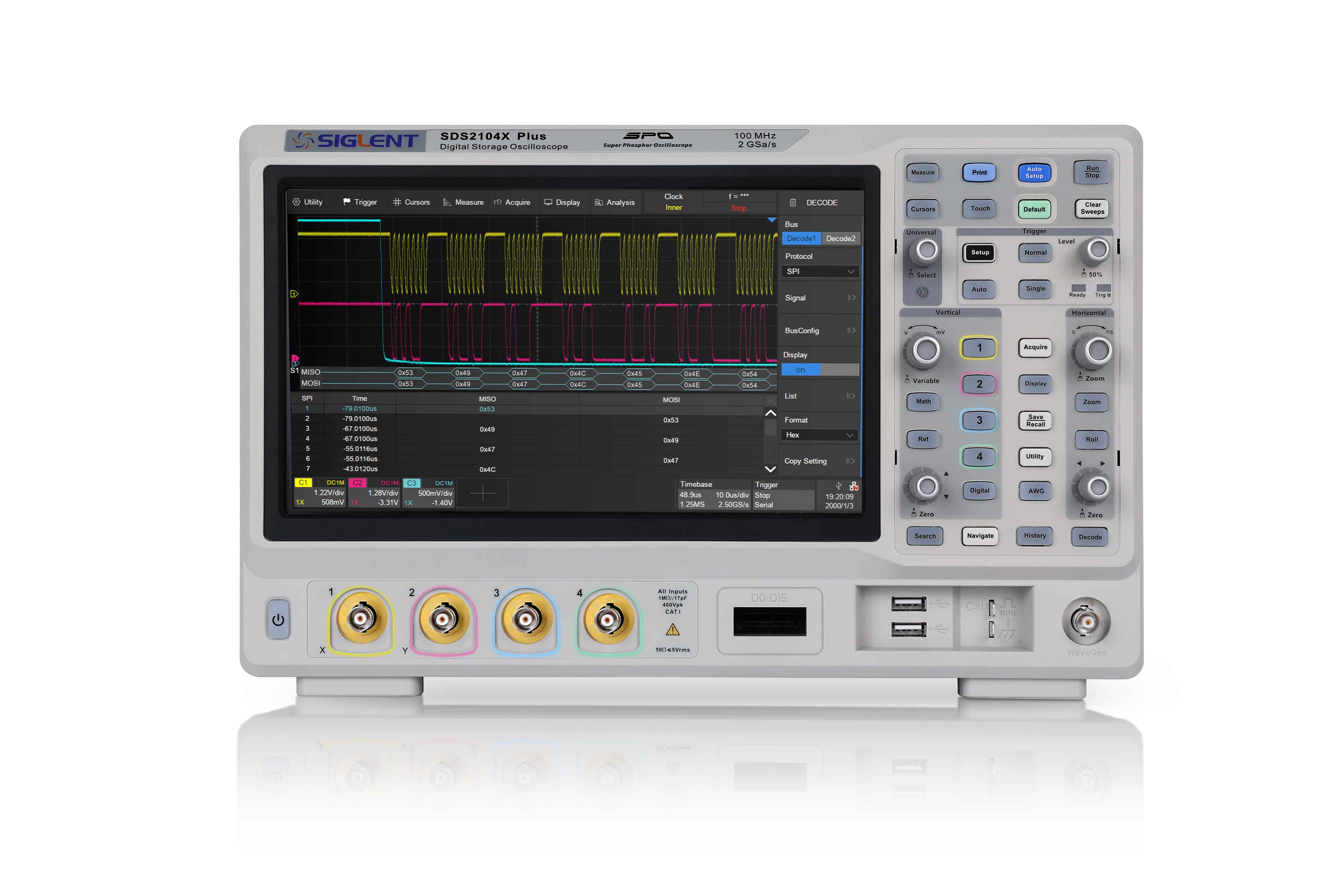 SDS2000X Plus系列超級熒光示波器